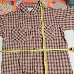 Sears Vintage plaid PermaPrest shirt